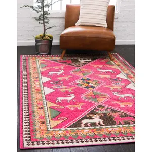 Pink Santa Fe Rug