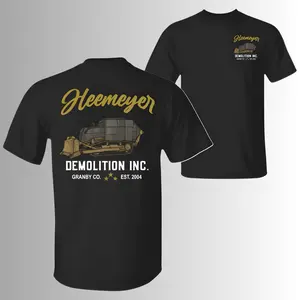 Heemeyer Demolition Inc Killdozer T-Shirt, 2 Sides, Marvin Heemeyer Folk Hero Shirt