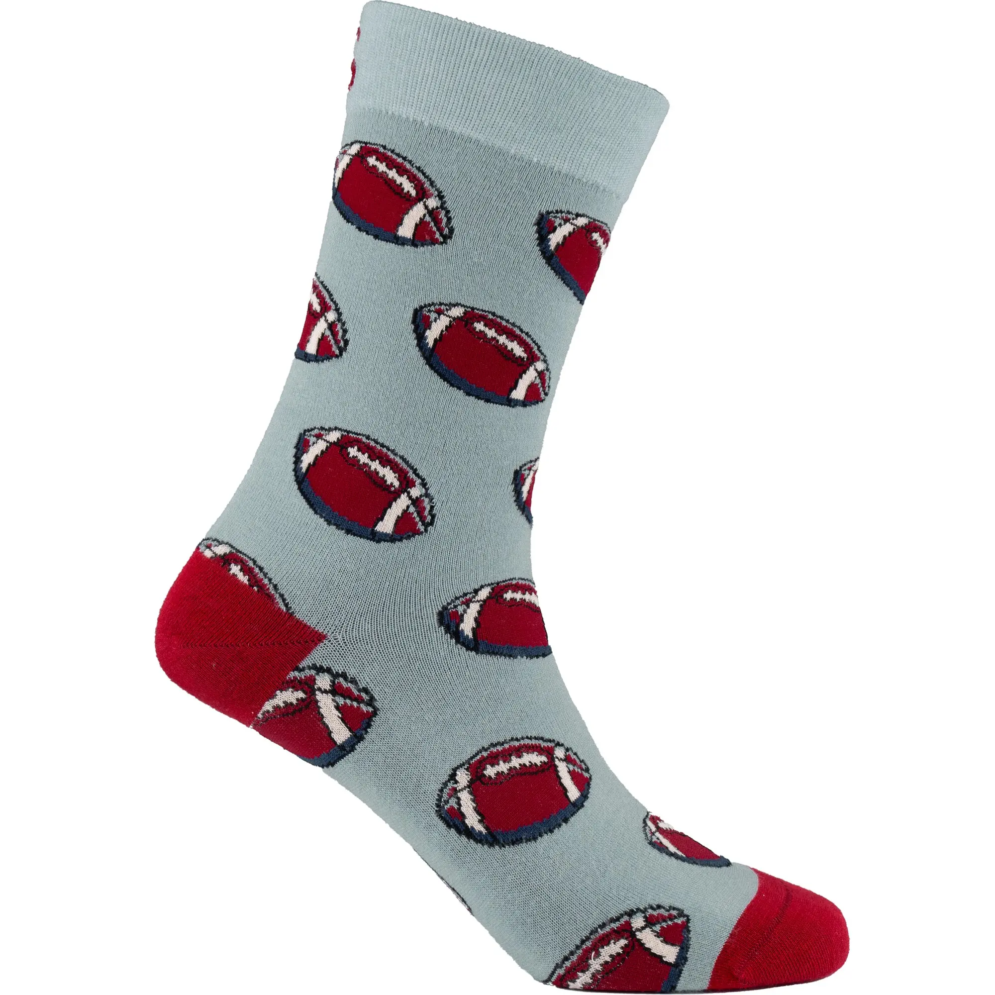 Footballs NFL Fan Bamboo Knit Socks