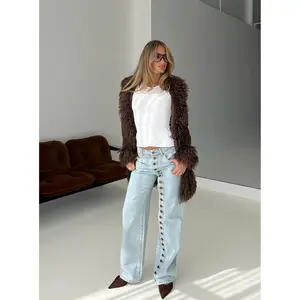 Penny Mid Rise Straight Leg Jeans Light Denim