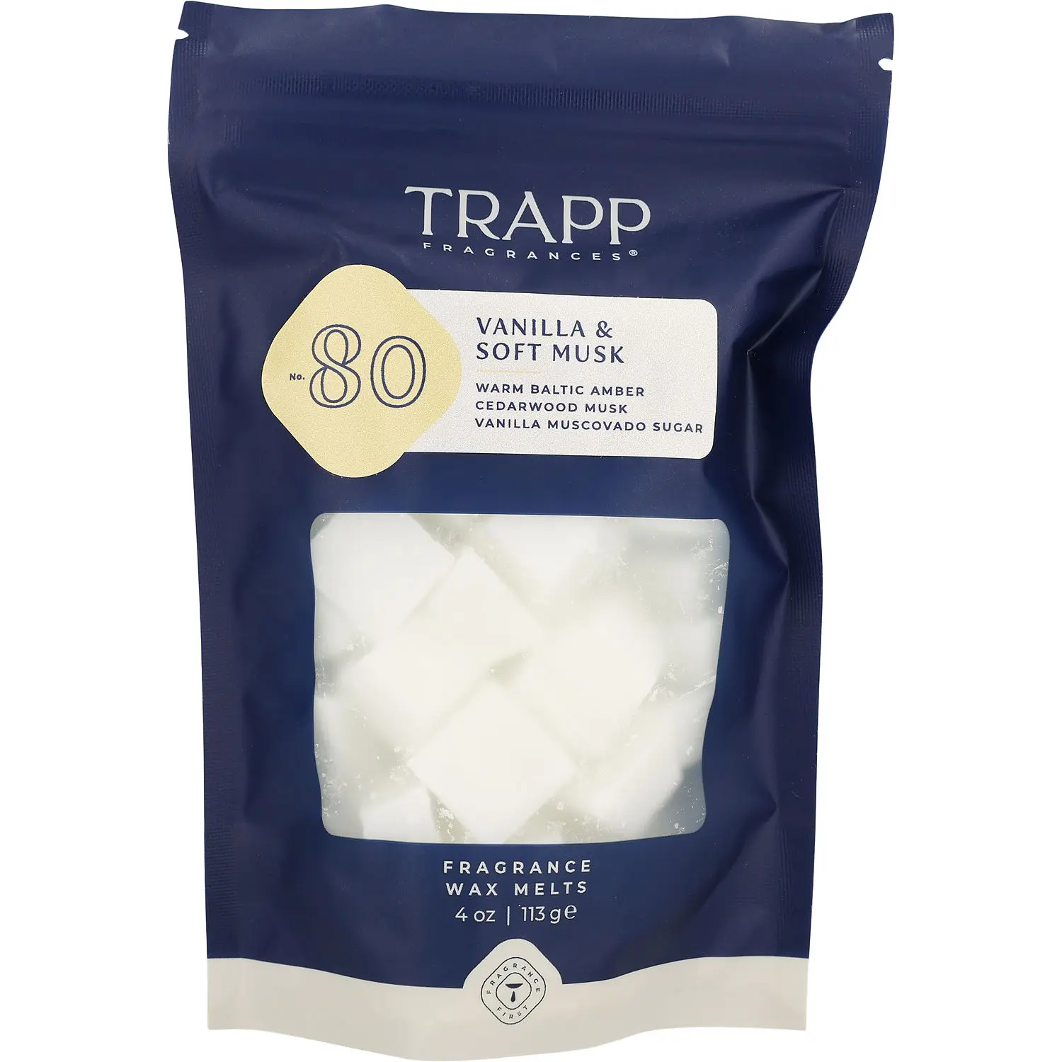 No. 80 Vanilla & Soft Musk By Trapp Fragrance Wax Melts For Unisex