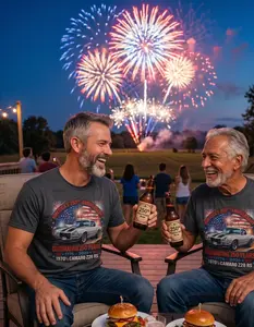 1970 Camaro Z28 RS car T-Shirt | Celebrating 250 Years 1776-2026, American flag fireworks
