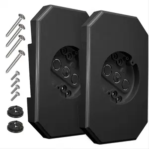 Siding Mounting Blocks,Outdoor Siding Mounting Kit,Siding Mounting Plate for 1/2inch Lap Double and 4inch Siding,2Pack