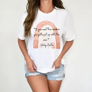 Limited Edition Dolly Parton Quote T-Shirt Classic Country Fan Merch