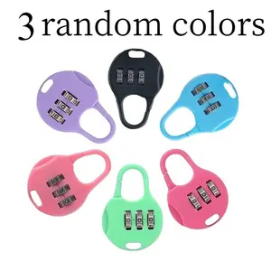 Heavy-Duty Mini Locks with Combination Dials & Key Entry, Hardware, Ideal for Suitcases, Luggage, Drawers, Boxes, Backpacks, Laptop Bags, Multiple Uses