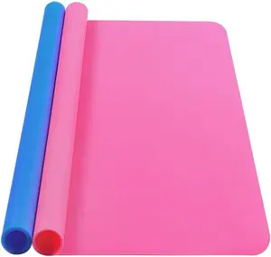 Silicone Mat,  15.7"x 11.8" Silicone Craft Mat for Playdough A3 Large Nonstick Resin Molds Sheets for Epoxy Resin Jewelry Casting
