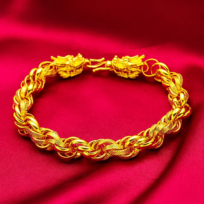 Dragon Head Braided Bracelet, Unisex Bold Trendy Stackable Bracelet, Jojo Bows Rich Staccs G-Shock Compatible Jewelry, Valentine’s Day Gift for Men and Women, Fashionable Costume Accessory, Stackable Bracelets