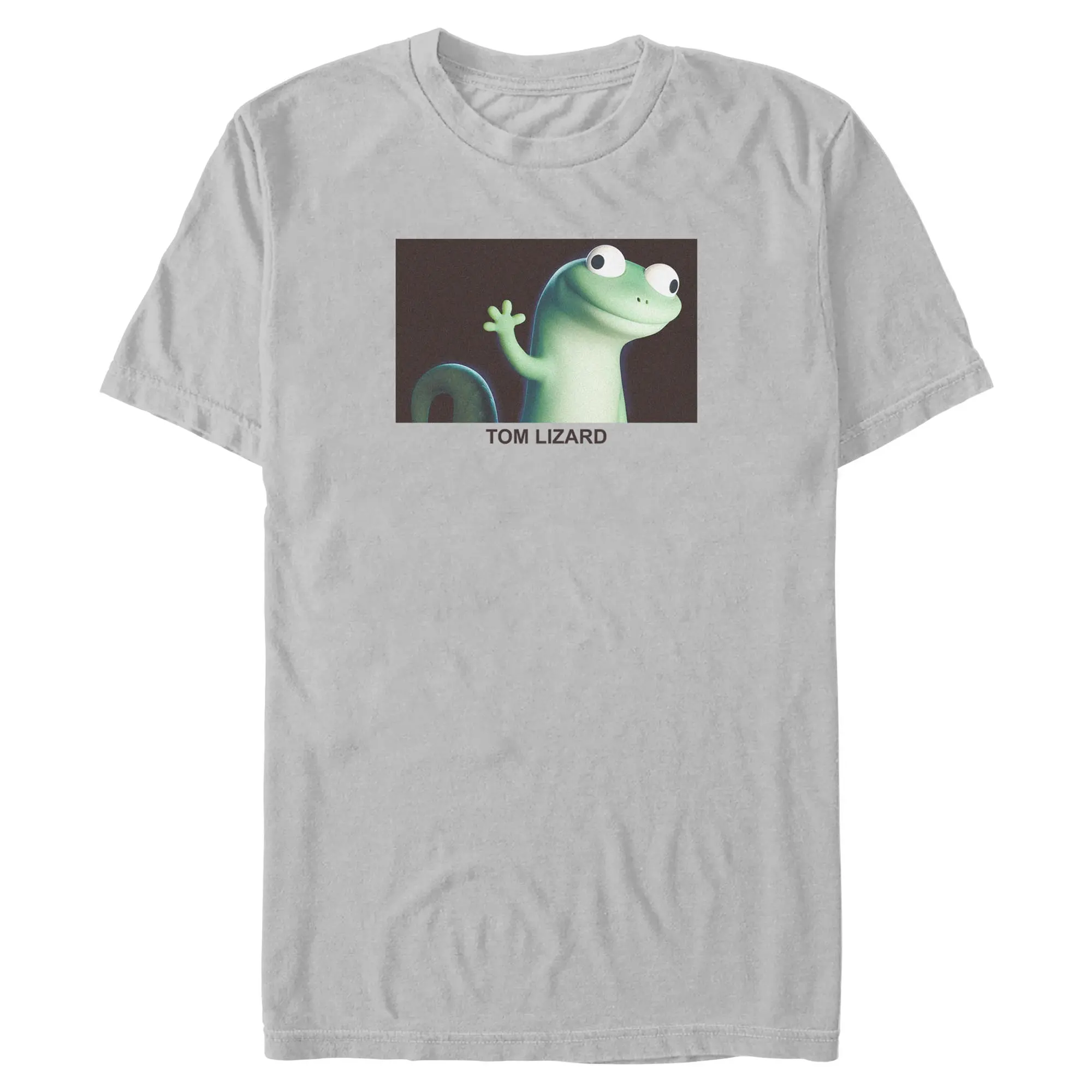 Men's Casual Short-Sleeve Hoppers Tom Lizard Happy Portrait T-Shirt, Men's Apparel Top