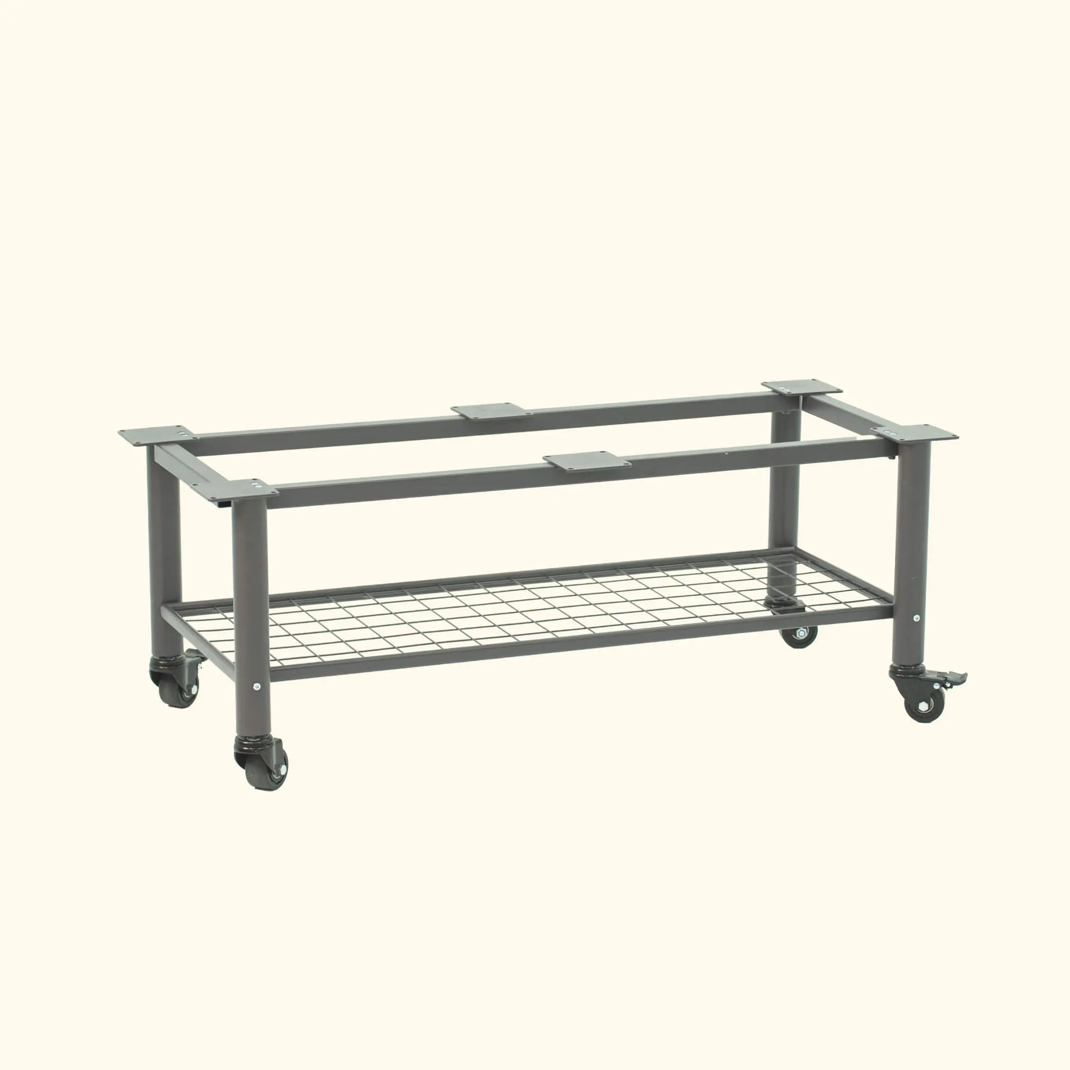 Vego Garden EZCube Elevated Rolling Planter Cart - Mobile, Flexible Indoor/Outdoor Organizer with Storage Shelf, EZCube Add-On, Frost-Avoiding Design for Patios, Balconies