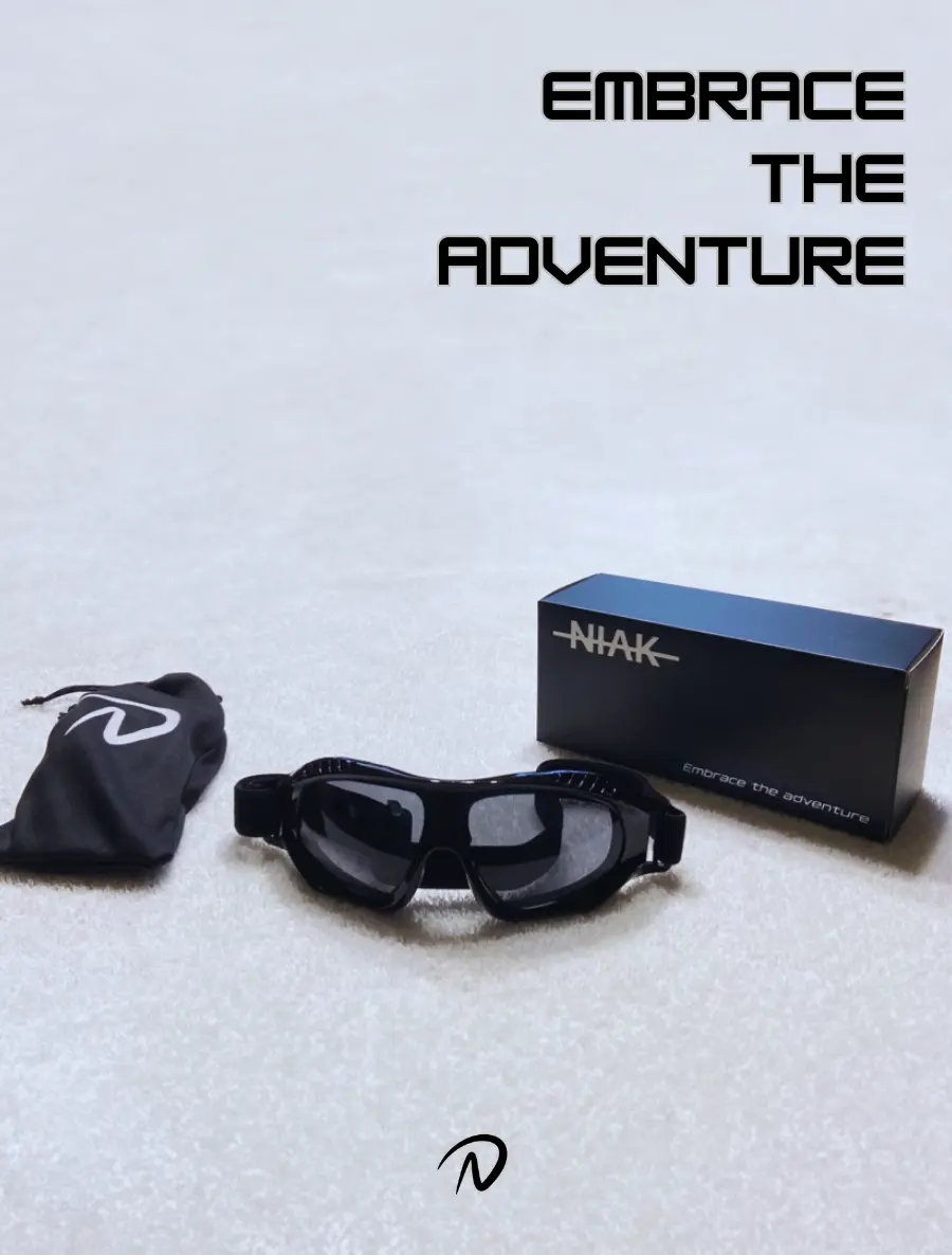 NIAK LENSES - NIAK NOIRE - Black Frame, 3 Lens Options