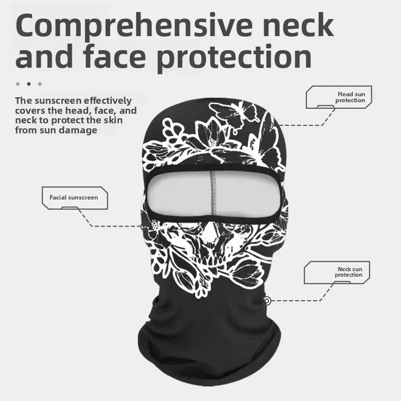 Balaclava Face Mask 3D Printed Full Face Mask Cooling Neck Mask Sunscreen Mask Windproof Skiing MaskRAIMENTRY Balaclava Face Mask 3D Printed Full Face Mask Cooling Neck Mask Sunscreen Mask Windproof Skiing MaskRAIMENTRY