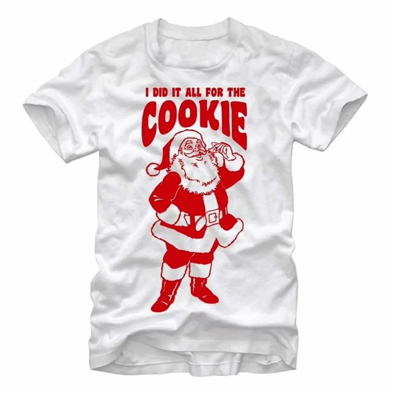 Men's Lost Gods I Did it all for the Cookie T-Shirt - White - X Large 42V