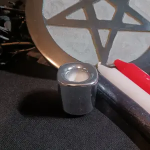 Silver Chime Candle Holder