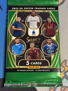 1 (ONE PACK) - 2025/26 Panini Select Serie A Soccer Hobby Box