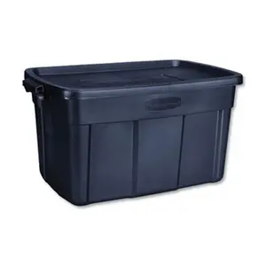 Rubbermaid Commercial UNX 31 gal Roughneck Tote Storage Box, Blue