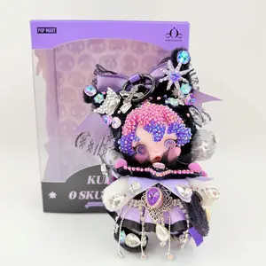 Kuromi * Skull Panda Handmade Diamond Plush Doll