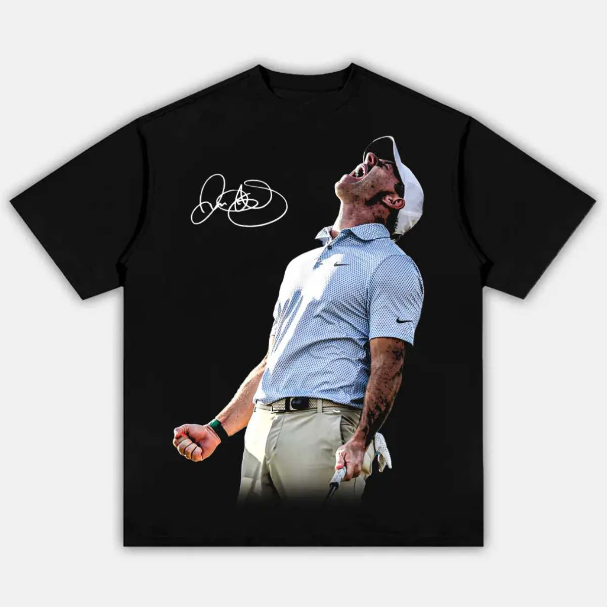 RORY MCILROY "AGAIN" The Masters Golf Club Adult and Youth T-Shirt Sweatshirt, Rory McIlroy Shirt, Augusta National Golf Club graphic t-shirt, Masters Tournament Golf merch, men's clothing clothes merch, Streetwear, Gift For Him and Her