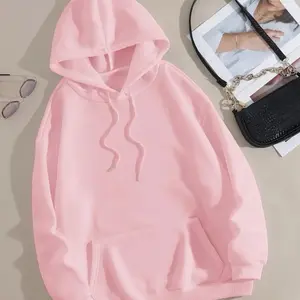 Valentines Day Women’s Pink Baggy Essentials Hoodie