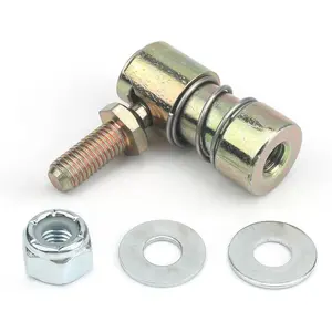Throttle Disconnect, Quick Release Ball Joint, 1/4-28 in Female Thread, Throttle Cable Ball End, Steel Carburetor Linkages