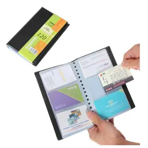 Yokoma Business Name ID Credit Card Holder Book Case Keeper Office 120 Cards