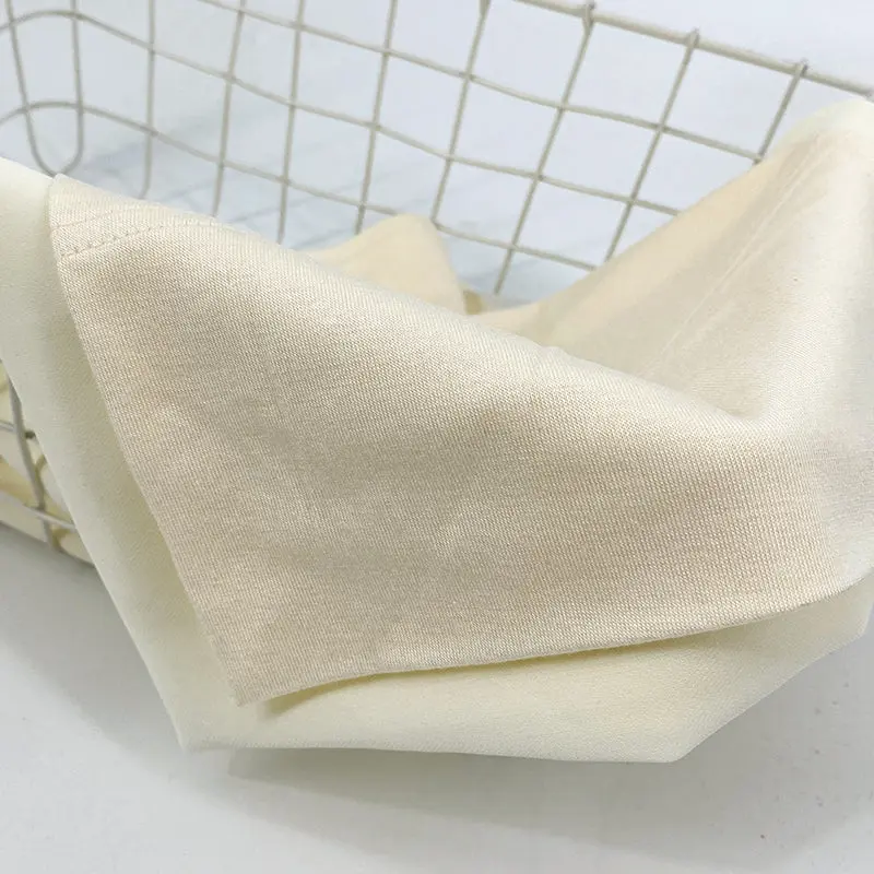 Cream - Top Quality Chiffon & Undercap Set
