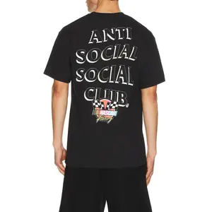 Anti Social Social Club x Nascar Motorsport Tee in Black