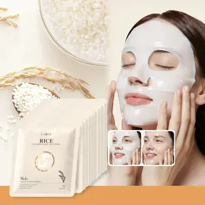 LAIKOU Rice Collagen Glow Jelly Mask | Hydrating Brightening Refreshing Gel Mask for Glowing Dewy Skin