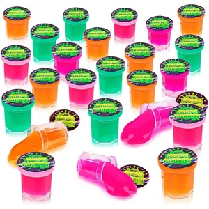 Mini Noise Putty for Kids - Bulk Pack of 48 Slime - Assorted Vibrant Colors, Birthday Party Favors, Goodie Bag Stuffers, Piñata Filler, Funny Prank Toy, for Boys and Girls
