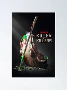 Predator Killer of Killers Poster - Premium Quality Print Available in Sizes 11x17, 12x18, 16x20, 18x24, 24x36 Inches - Vibrant Colors for Any Space