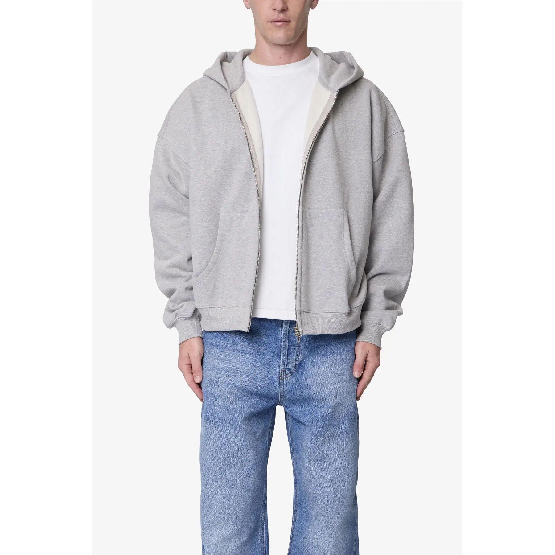 mnml Heavy Basic Zip Up Hoodie