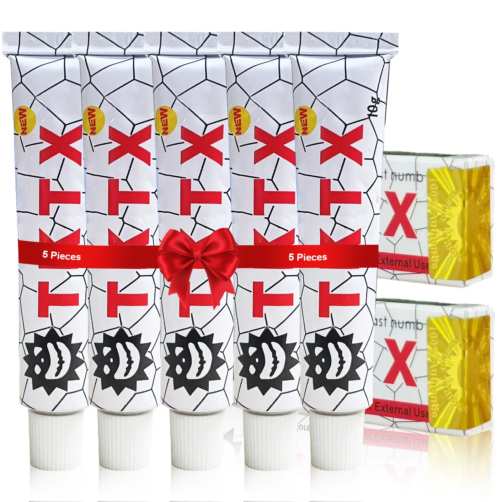 TKTX Tattoo Numbing Cream, Powerful 40% Fast-Acting Lidocaine Anesthetic Cream for Tattoos, Microblading & Full Range Cosmetic Procedures