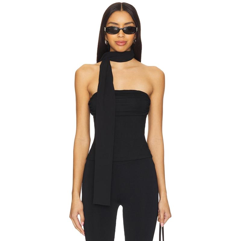 ALL THE WAYS Nataline Top in Black