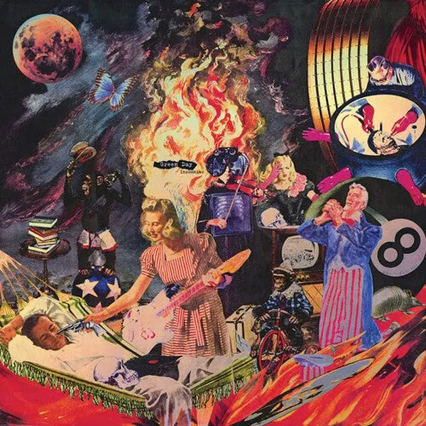 Green Day - Insomniac LP vinyl record (25th anniversary)