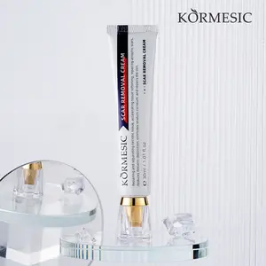 Kormesic Scar Cream for Surgery Scars Burn Scars Postpartum Stretch Marks, Medical Silicone Repair, Fades Pigmentation Softens Scars