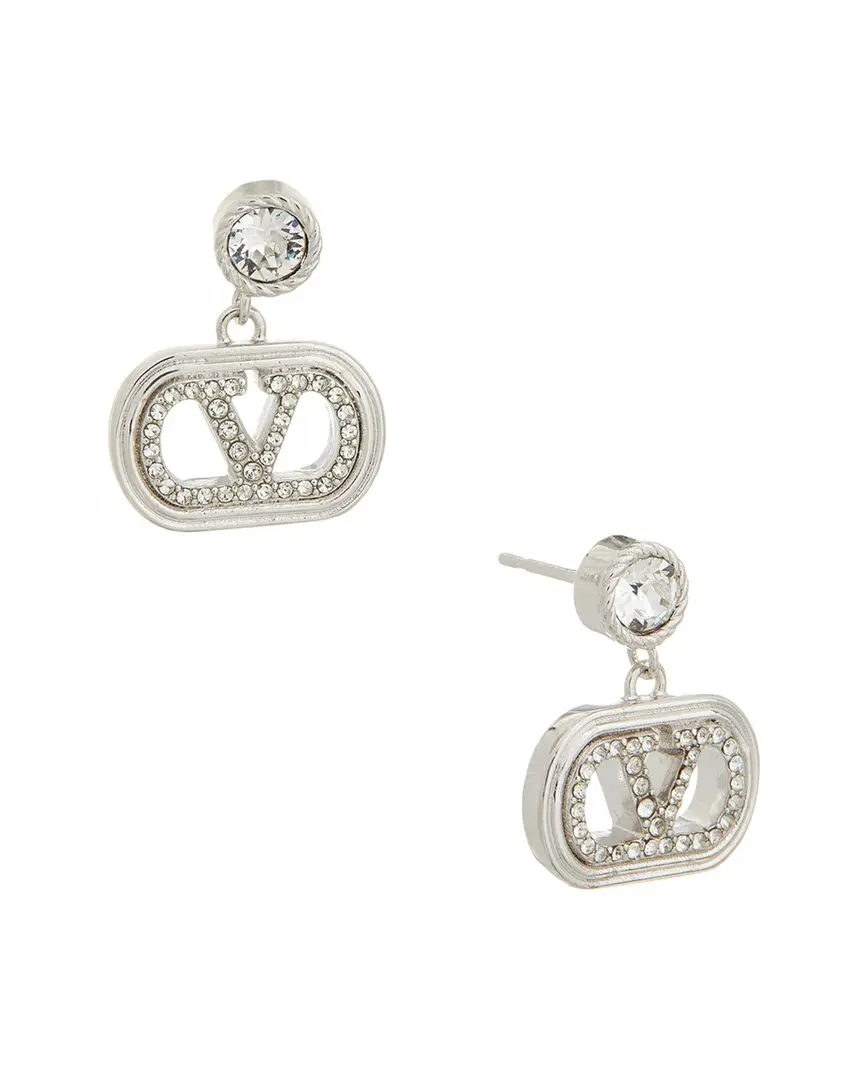 Valentino Oval Swarovski Earrings