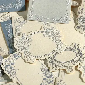 Vintage Scrapbook Paper, 30pcs/pack Handmade Scrapbook Paper, Great for DIY Crafts and Photo Albums, Scrapbooking
