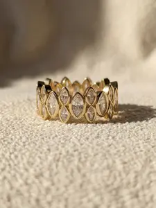 1 PC Marquise Zircon Ring for Women Fashion Jewelry for Festival Party Daily Clothing Decor Trendy Exquisite Wedding Engagement Eternity Band Ring Ladies Anniversary Party Birthday Valentine's Day Festival Gift for Girlfriend Wedding Promise Rings