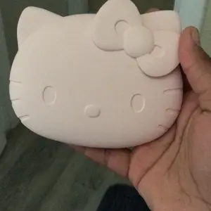 Hello Kitty Kawaii Battery-Powered Compact Mirror, Matte Pink, Mini Travel Purse Accessory for Women, Ideal Gifts for Girlfriend, Teen Girl Gifts