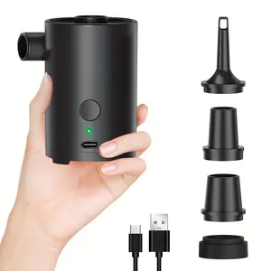 1pc Outdoor Camping Portable Wireless Dual-purpose Electric Inflatable Pump, Inflatable Sofa Pump, Inflatable Air Cushion Bed Pump Vacuum Bag Air Pump Swimming Ring for Swimming Pool Air Pump for Home Use