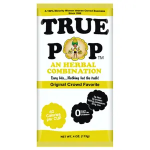True Pop Popcorn Original Crowd Favorite; An Herbal Combination