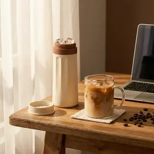 Silicone Ice Cube Mold Cup, Portable Leak-Proof Squeeze Ice Tray Travel Coffee Mug, Summer Juice Smoothie Cup, Stress Relief Outdoor Ice Mold Cup