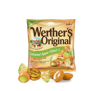 Werther's Original Candy Individually Wrapped Werther Soft Caramel 2.22oz (7 flavor Variation) - (Pack of 1) Snack Sweet