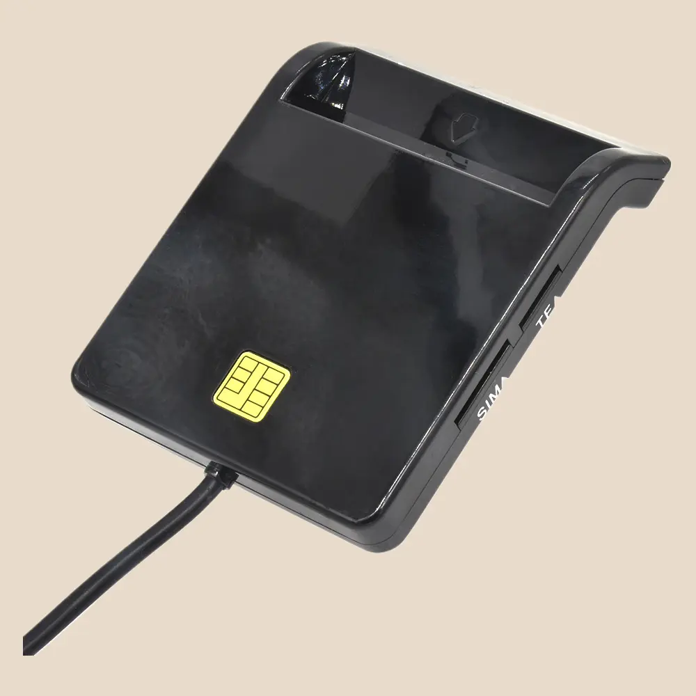 All In One Smart Card Reader For USB 20 Connection SIM SD TF Memory Cards ATM Banking IC Tax Declaration And Smart Card Applications Usb A Ports Usb C Hub