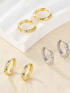 Creative star studded zircon circle earrings, suitable for parties, dates, daily wear, and as a gift for people, Versatile Earrings, Jewelry Gifts