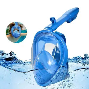 Diving Mask Professional Equipment HD Panoramic Snorkeling Gear Anti-Fog Leak-Proof Safe Underwater Exploration Kids Snorkel Set