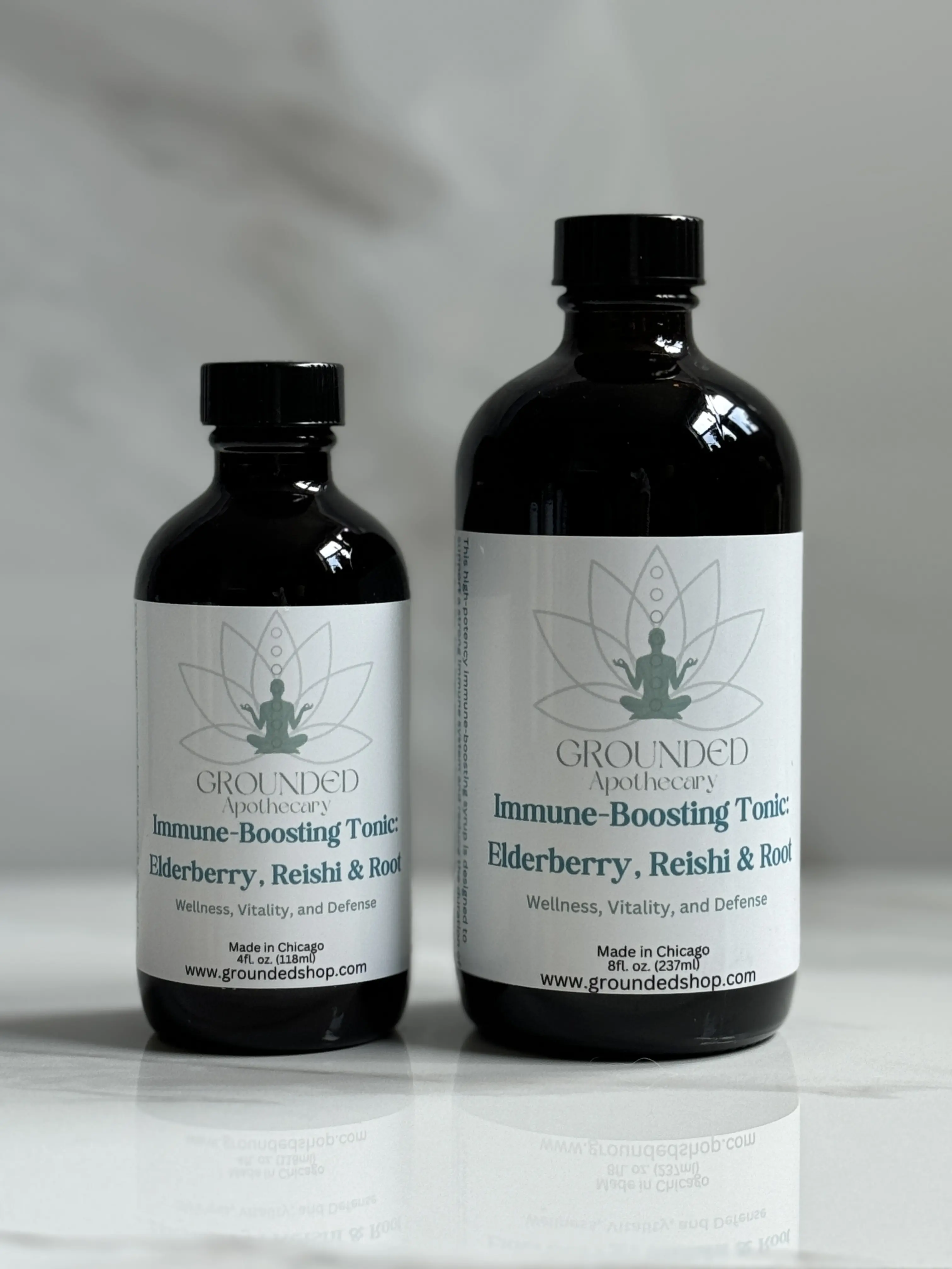 Elderberry Immune-Boost Tonic - Natural Immune Support, 1-2 Tbsp Daily for a Powerful Immune Boost