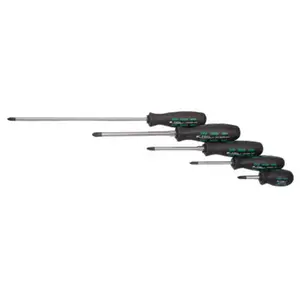 K Tool International  5 Piece Phillips Screwdriver Set