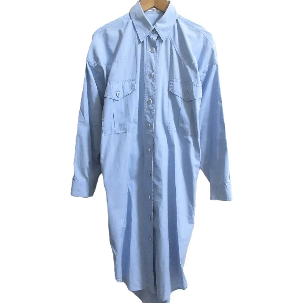 Pre-owned GIVENCHY Others Small Leather Goods BW20PP11Z6 Long Sleeve Shirt Dress