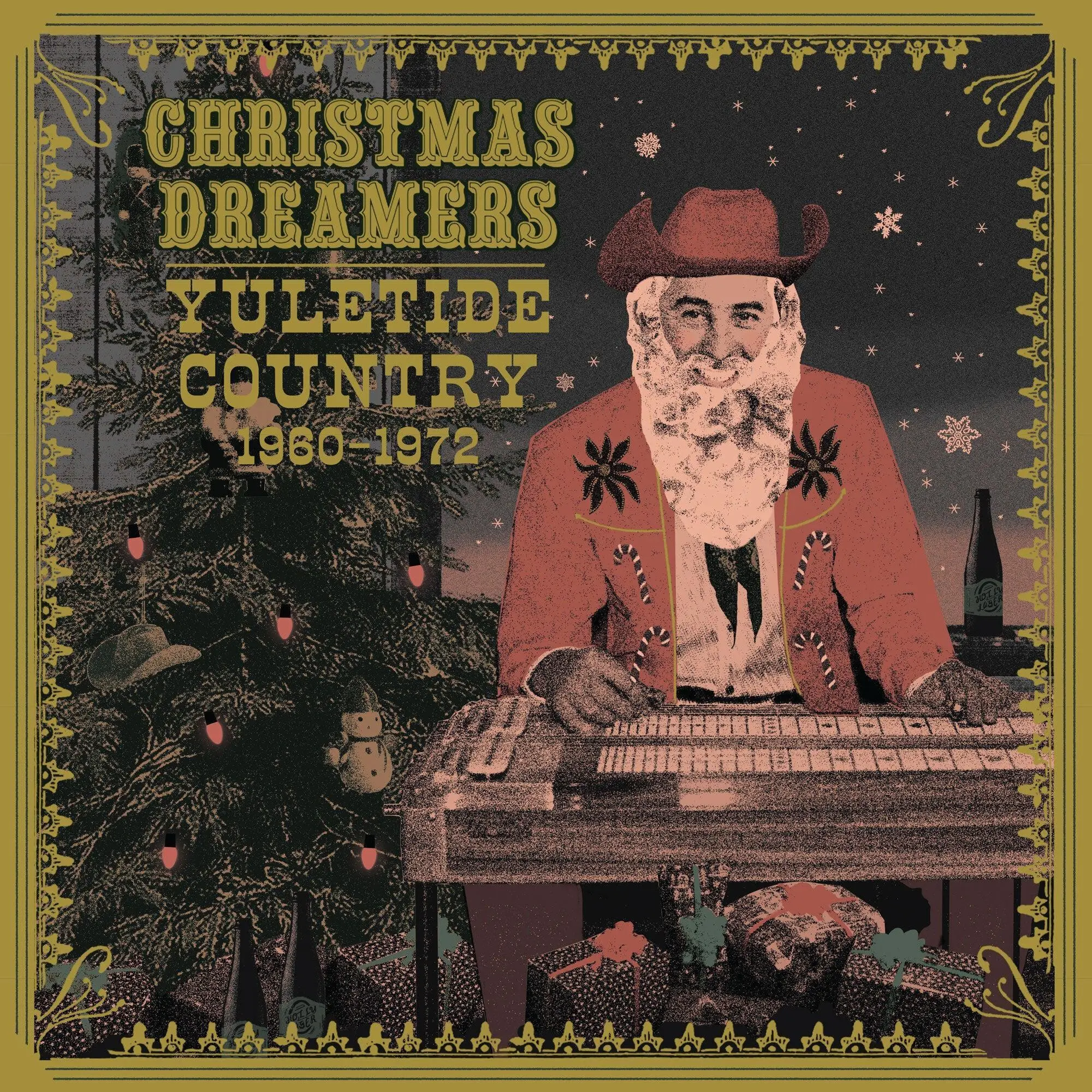 Various - Christmas Dreamers: Yuletide Country (1960-1972) [Black Vinyl] NEW Vinyl Record 825764150415