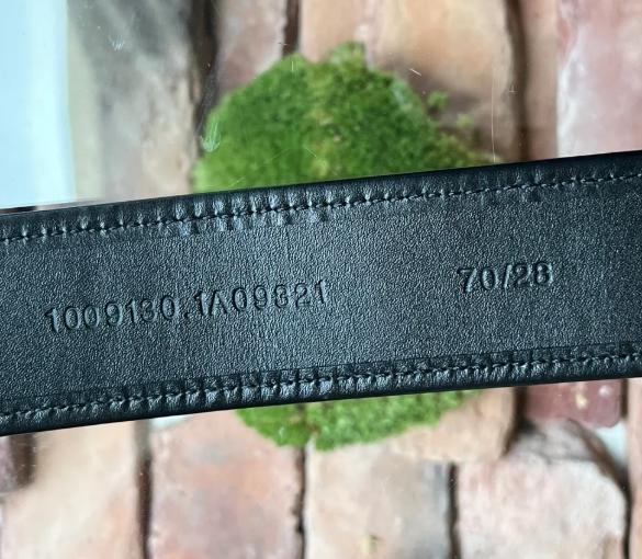 Pre-owned VERSACE Medusa Heritage Barocco Jacquard Belt 70/28(S)